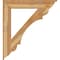 Ekena Millwork Olympic Traditional Rough Sawn Bracket, Western Red Cedar, 6"W x 40"D x 44"H BKT06X40X44OLY01RWR - alternate 3
